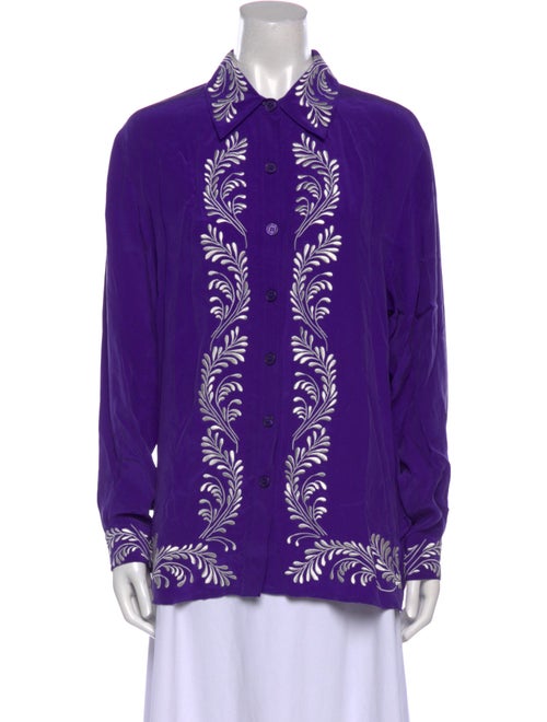 Diane von Furstenberg Silk Printed Tunic