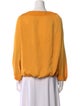 Diane von Furstenberg Tie Neck Long Sleeve Blouse