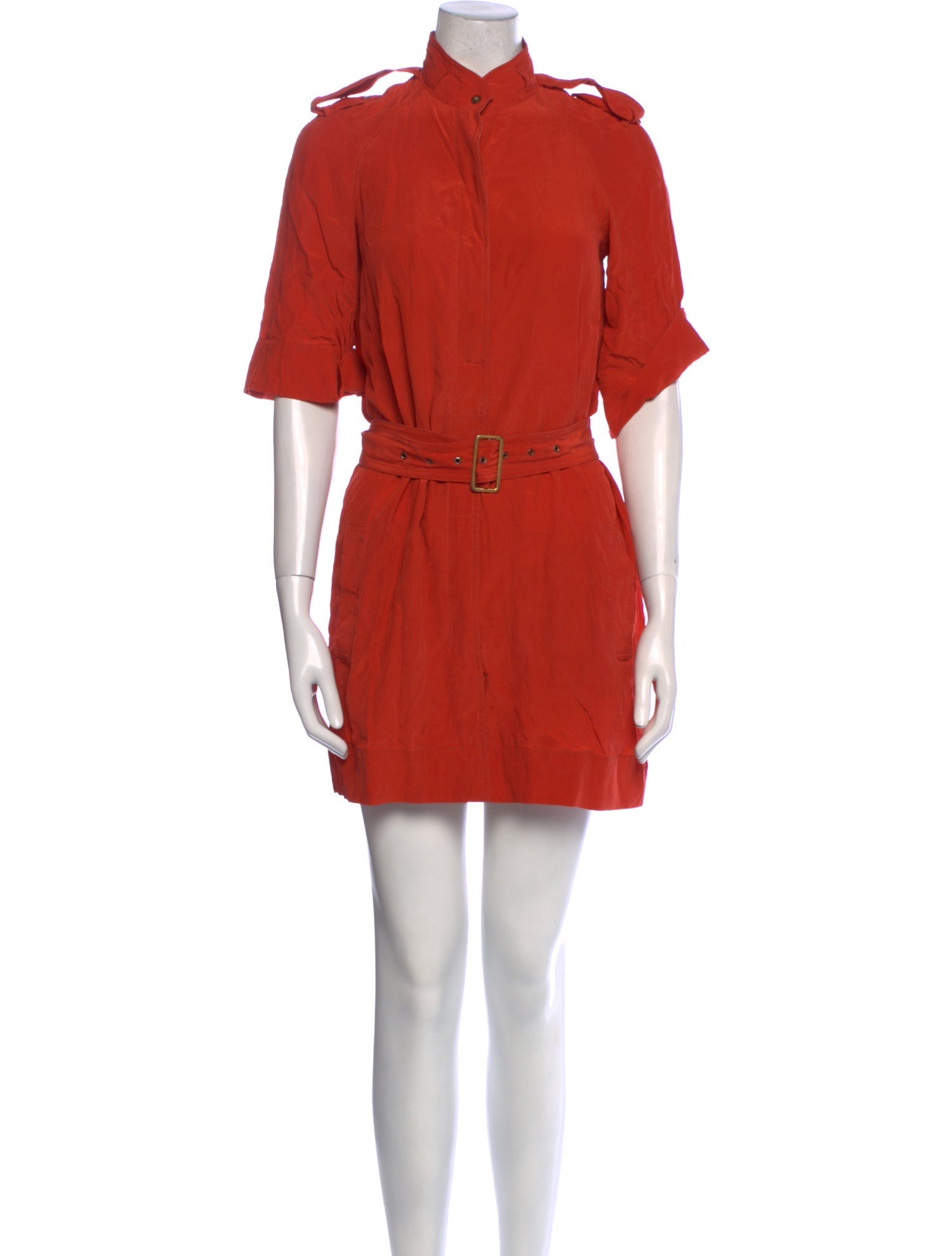 Diane von Furstenberg Mock Neck Mini Dress