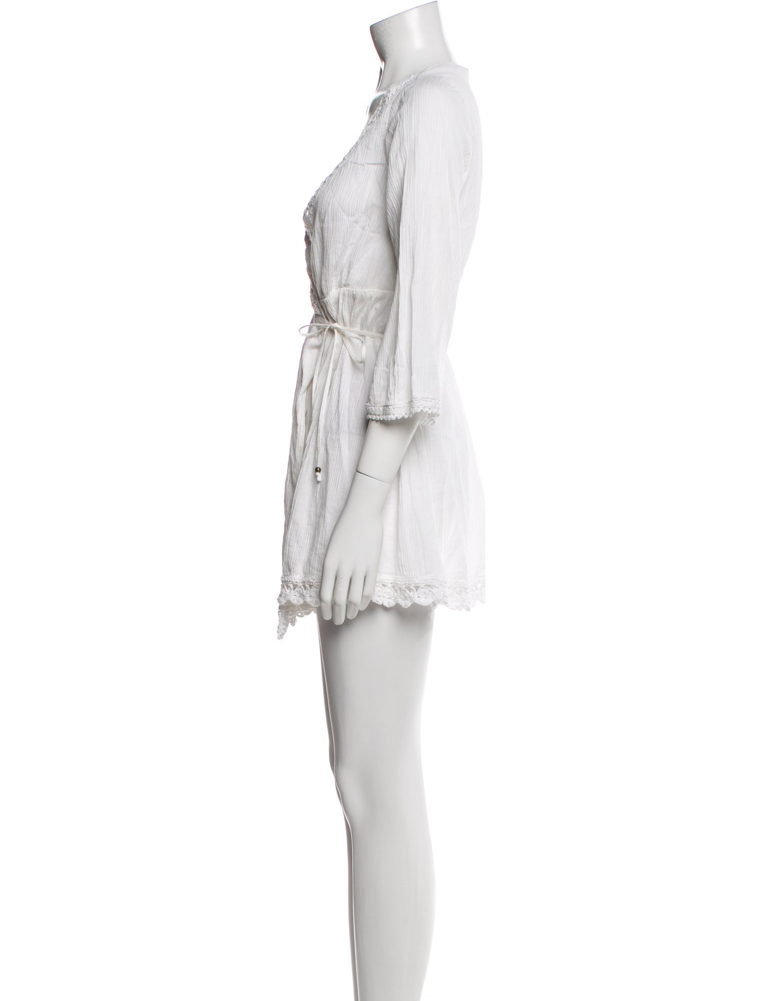 Diane von Furstenberg V-Neck Mini Dress