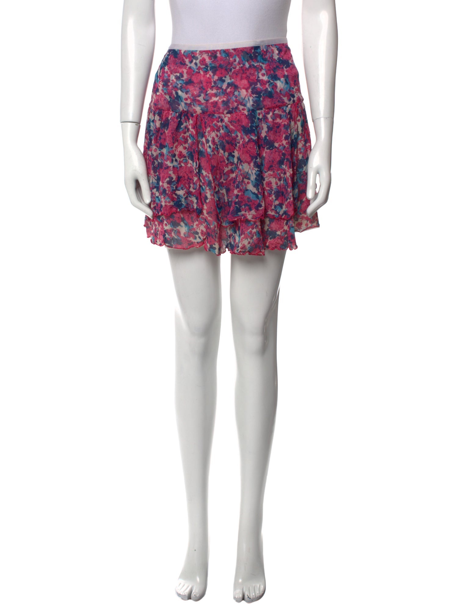 Diane von Furstenberg Silk Mini Skirt