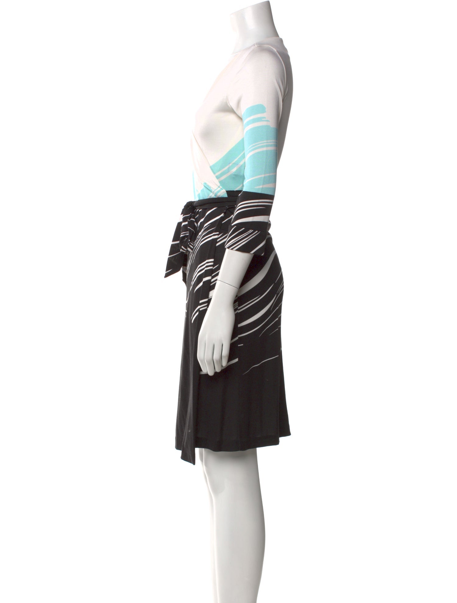 Diane von Furstenberg Silk Knee-Length Dress