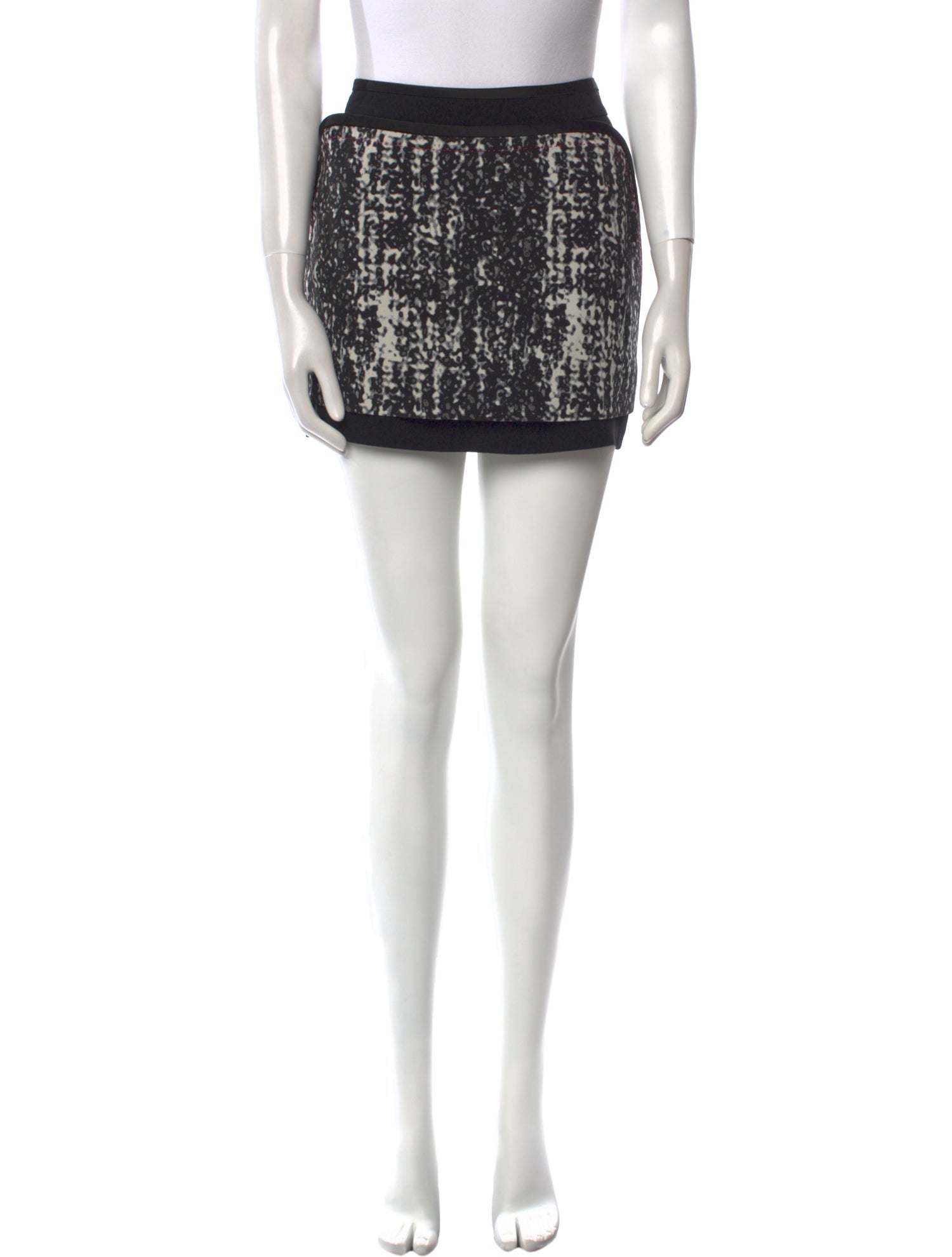 Diane von Furstenberg Printed Mini Skirt w/ Tags