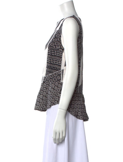 Diane von Furstenberg Silk Printed Top