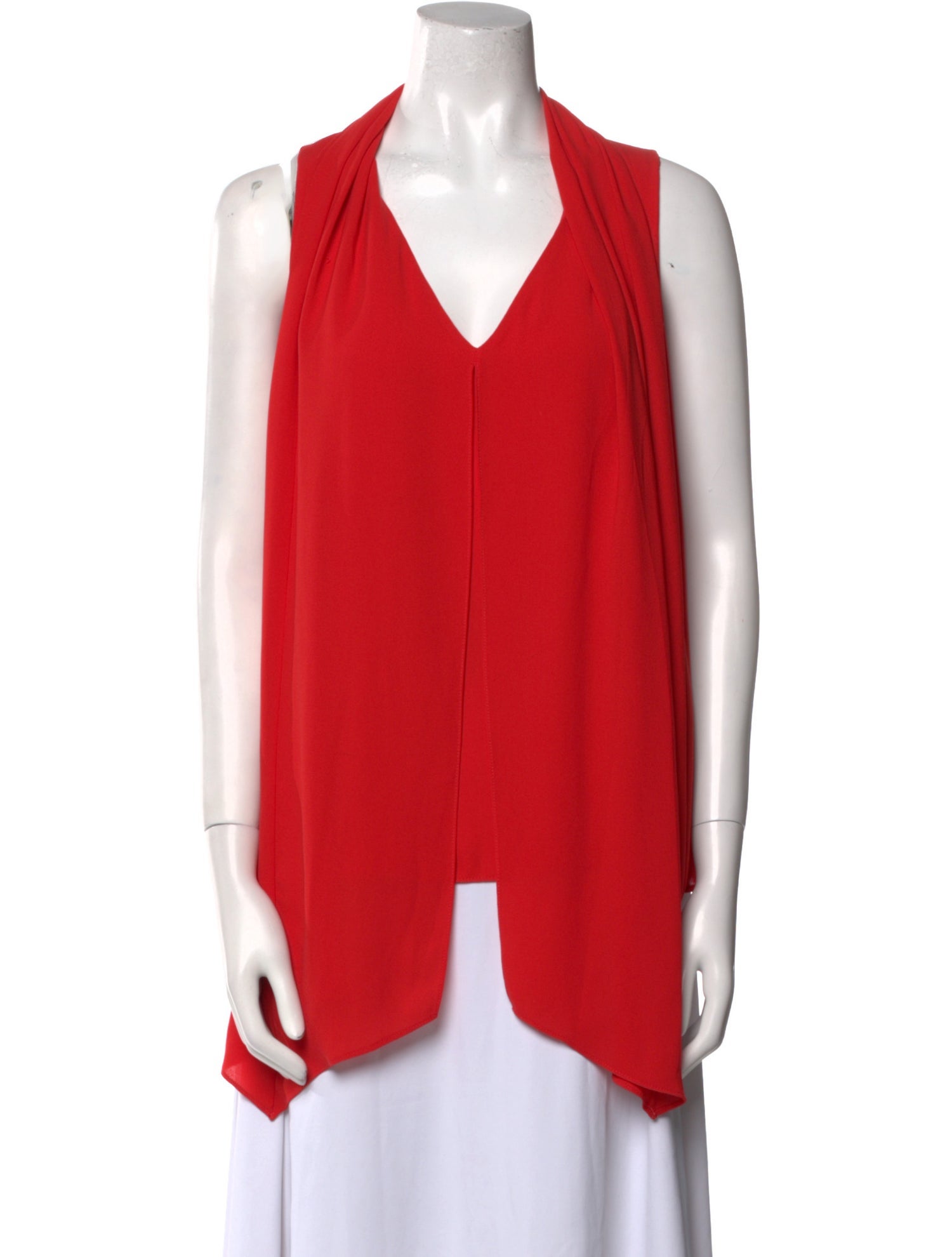 Diane von Furstenberg V-Neck Sleeveless Top