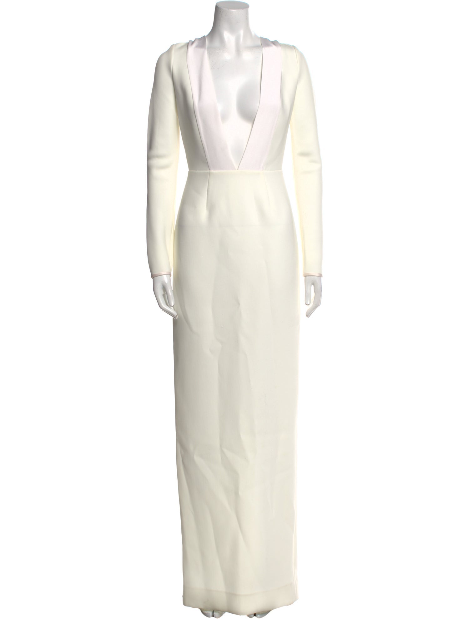 Diane von Furstenberg V-Neck Long Dress