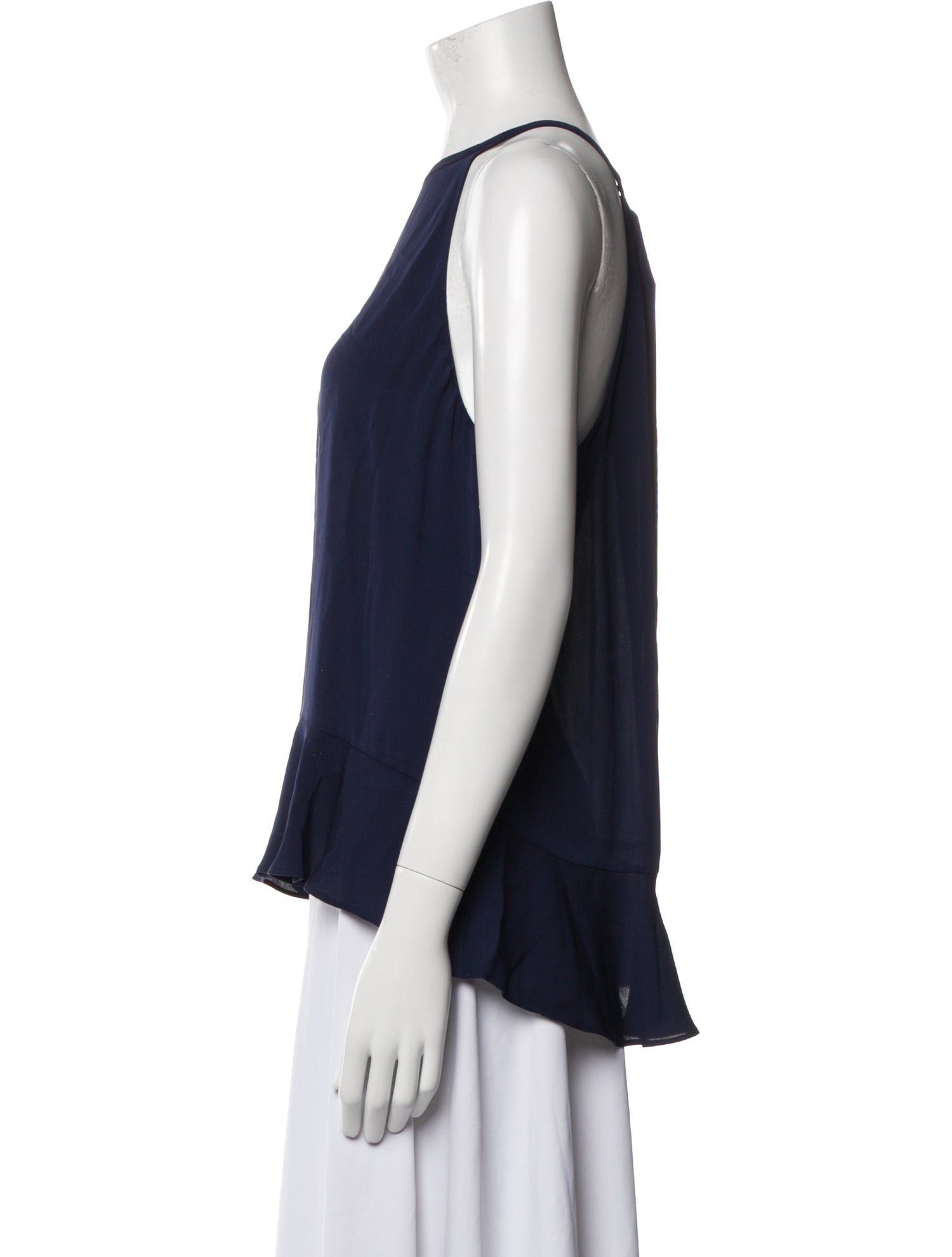 Diane von Furstenberg Silk Halterneck Top