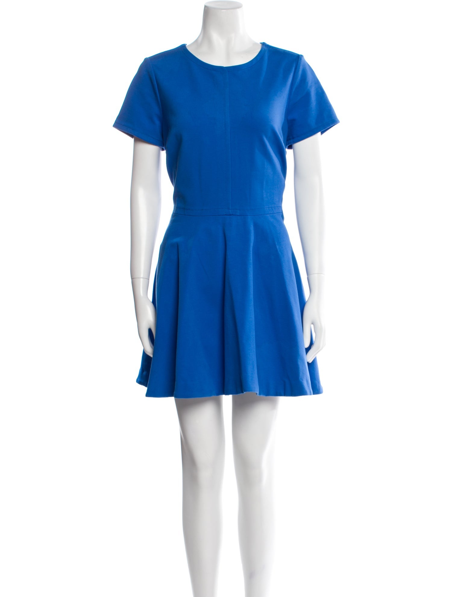 Diane von Furstenberg Crew Neck Mini Dress
