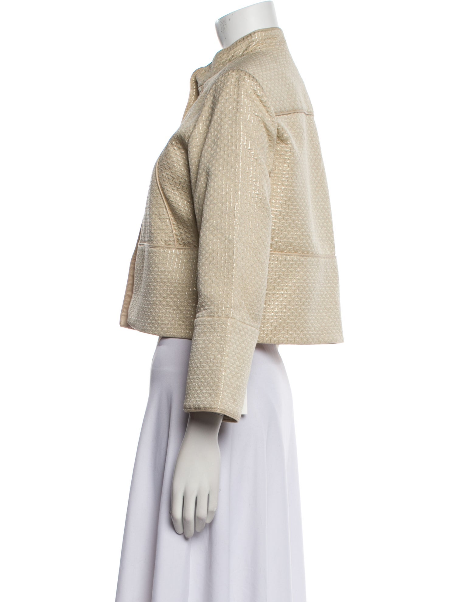 Diane von Furstenberg Tweed Pattern Jacket