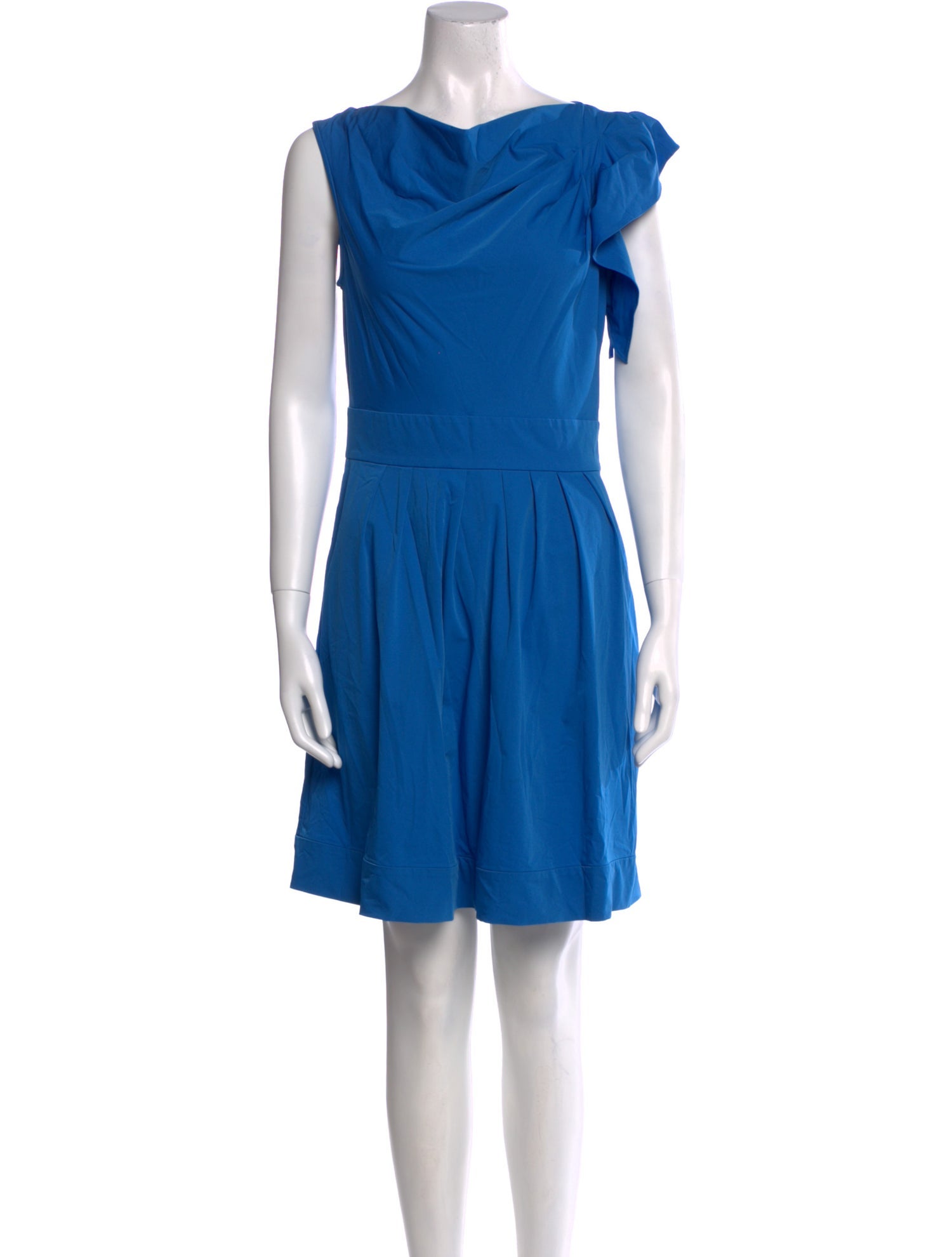 Diane von Furstenberg Cowl Neck Mini Dress