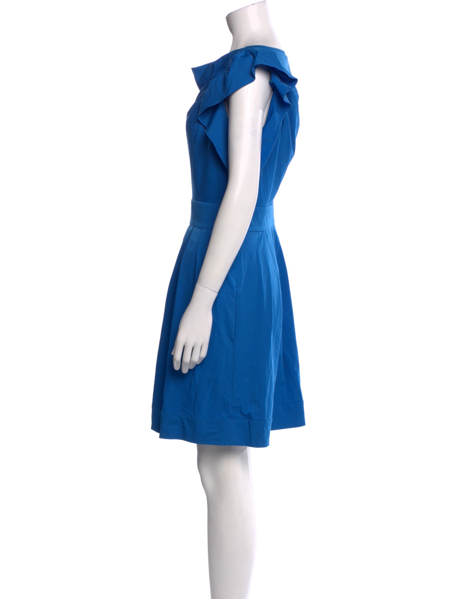 Diane von Furstenberg Cowl Neck Mini Dress