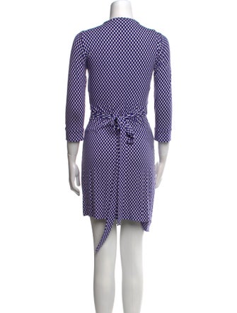 Diane von Furstenberg Printed Mini Dress