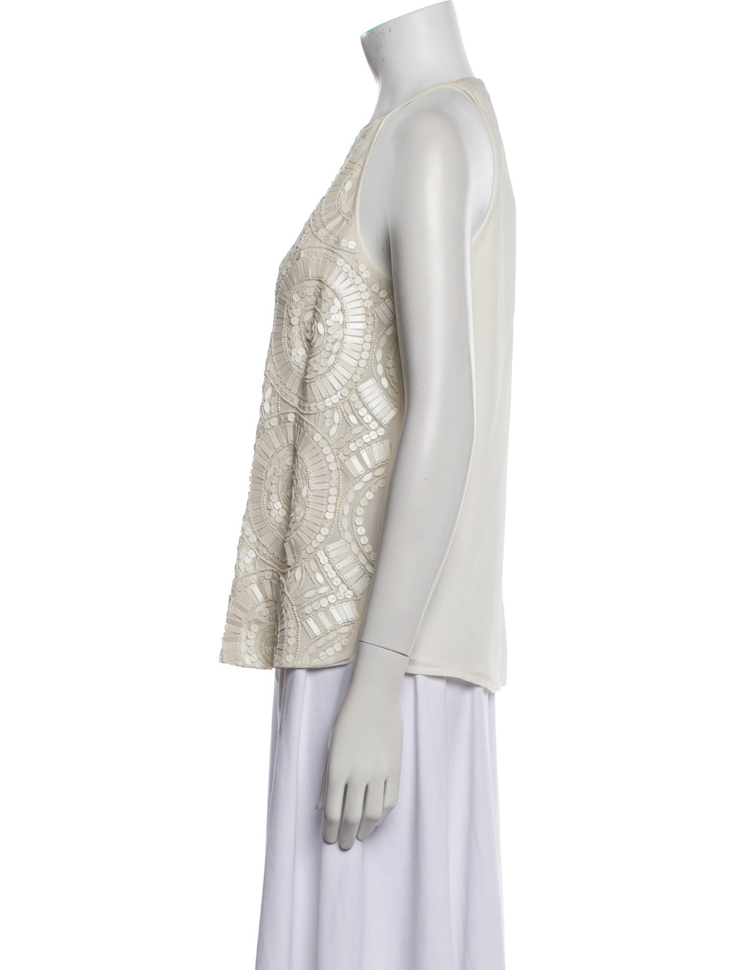 Diane von Furstenberg Silk Halterneck Blouse