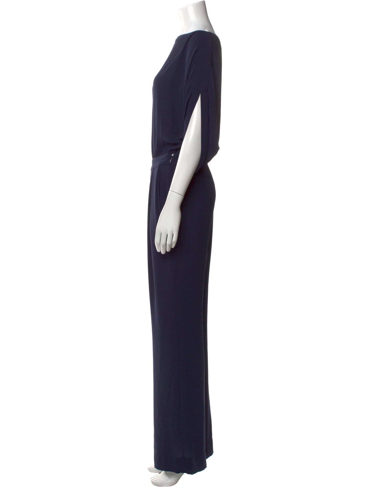 Diane von Furstenberg Bateau Neckline Jumpsuit
