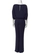 Diane von Furstenberg Bateau Neckline Jumpsuit