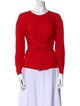 Diane von Furstenberg Crew Neck Long Sleeve Top