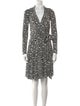 Diane von Furstenberg Printed Knee-Length Dress