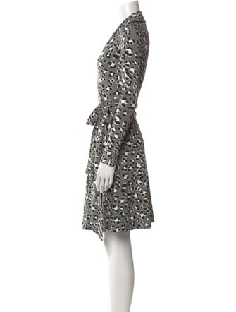 Diane von Furstenberg Printed Knee-Length Dress