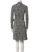 Diane von Furstenberg Printed Knee-Length Dress