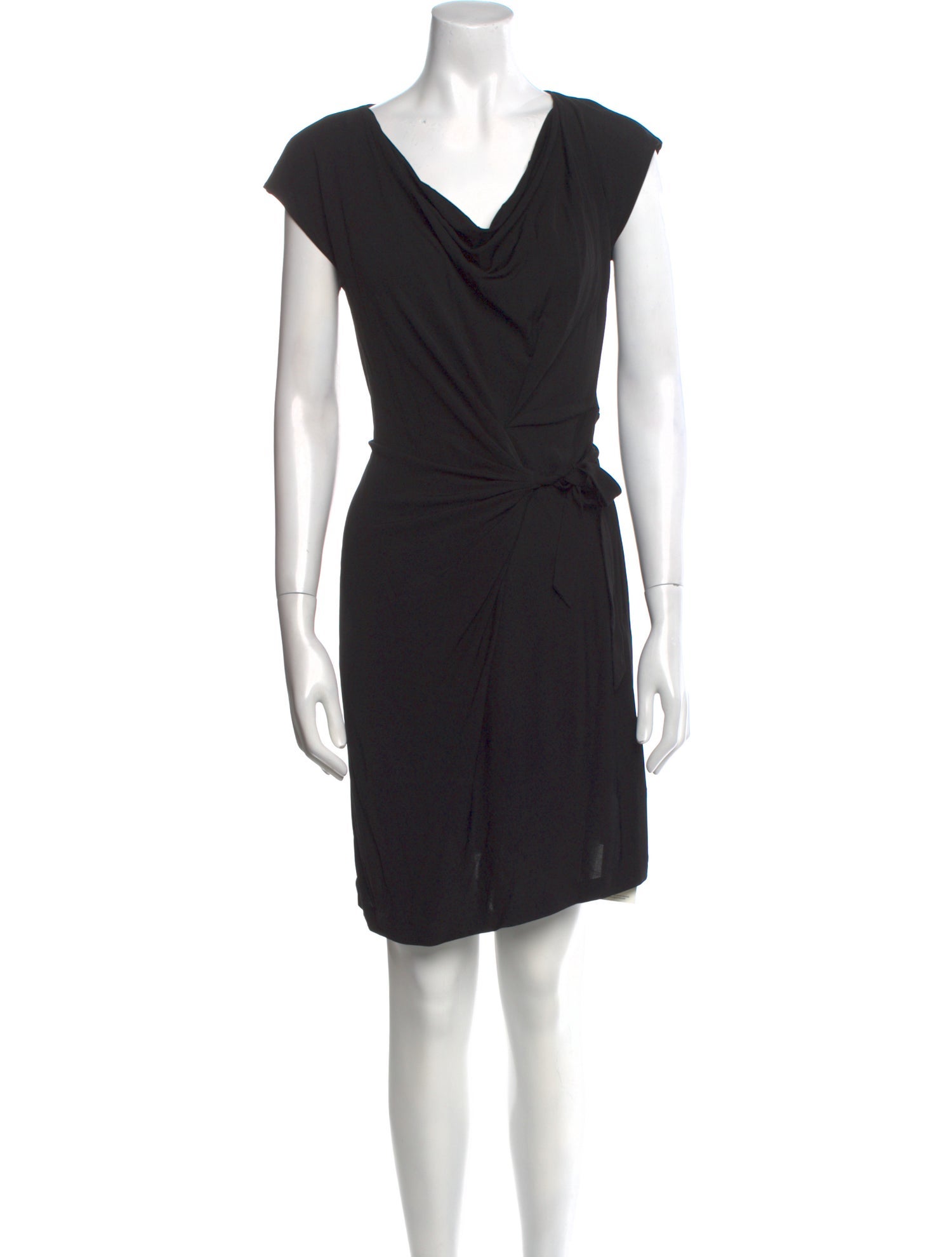 Diane von Furstenberg Cowl Neck Mini Dress