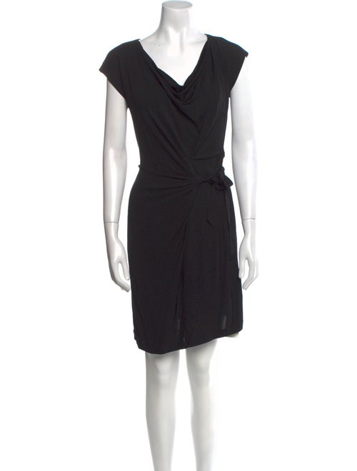 Diane von Furstenberg Cowl Neck Mini Dress