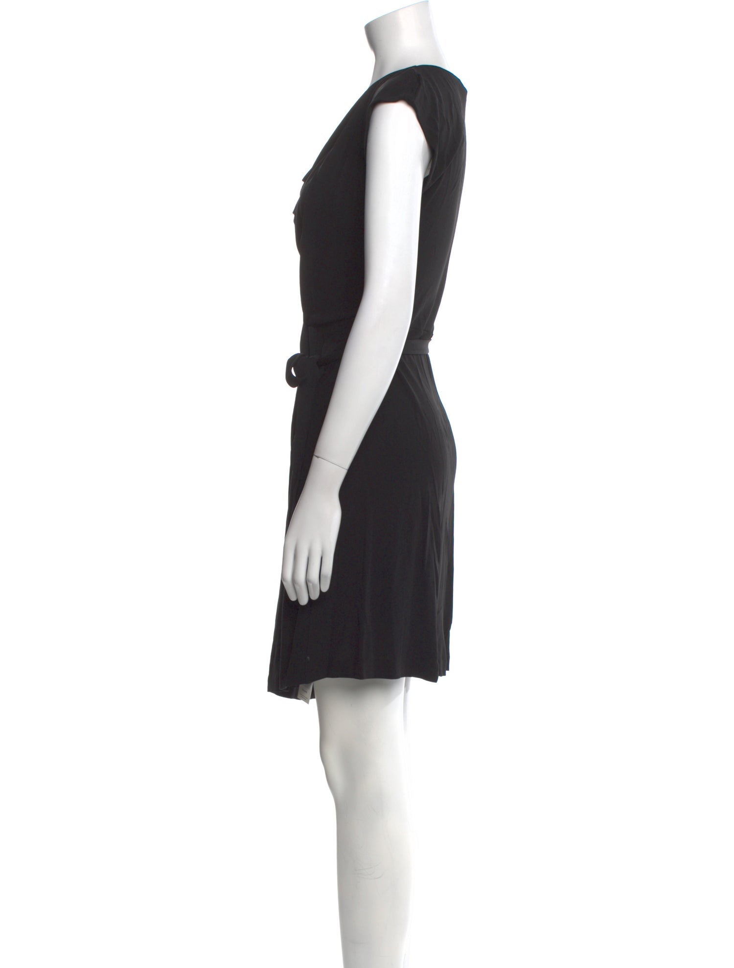 Diane von Furstenberg Cowl Neck Mini Dress