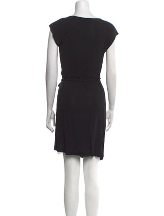 Diane von Furstenberg Cowl Neck Mini Dress