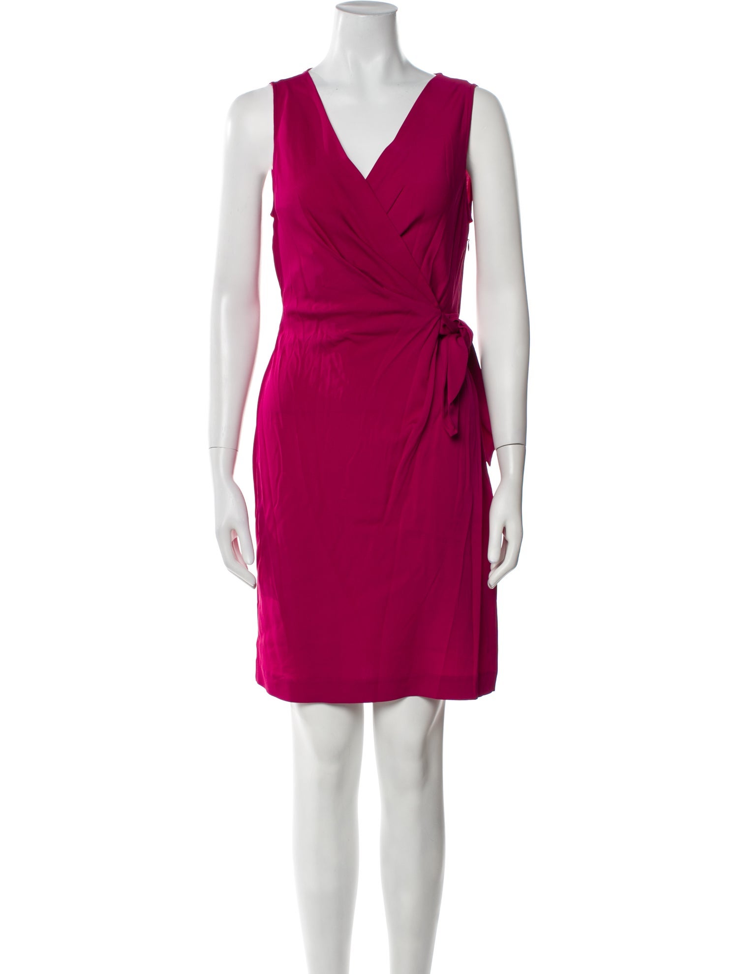 Diane von Furstenberg V-Neck Mini Dress
