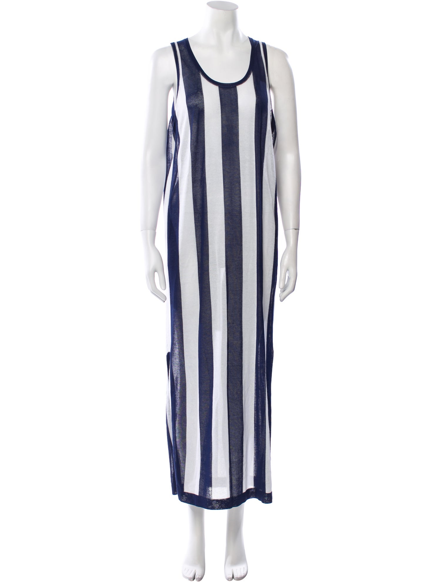 Diane von Furstenberg Striped Long Dress w/ Tags