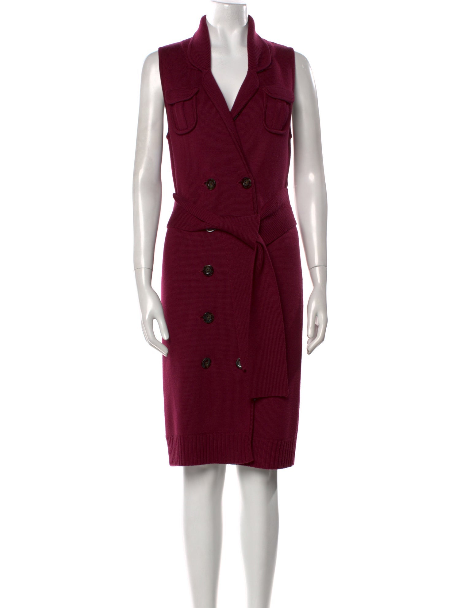 Diane von Furstenberg Wool Knee-Length Dress