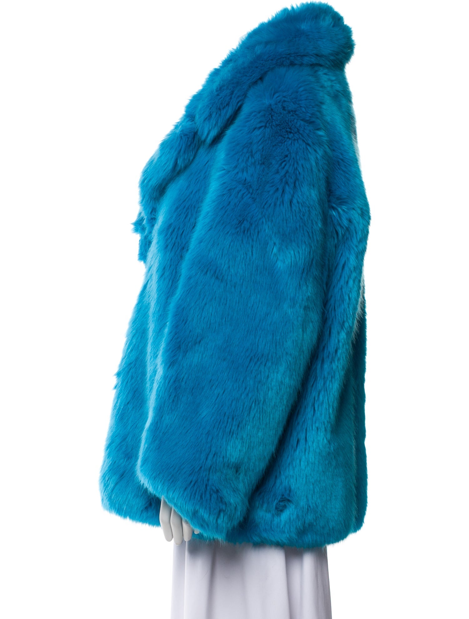 Diane von Furstenberg Faux Fur Faux Fur Jacket