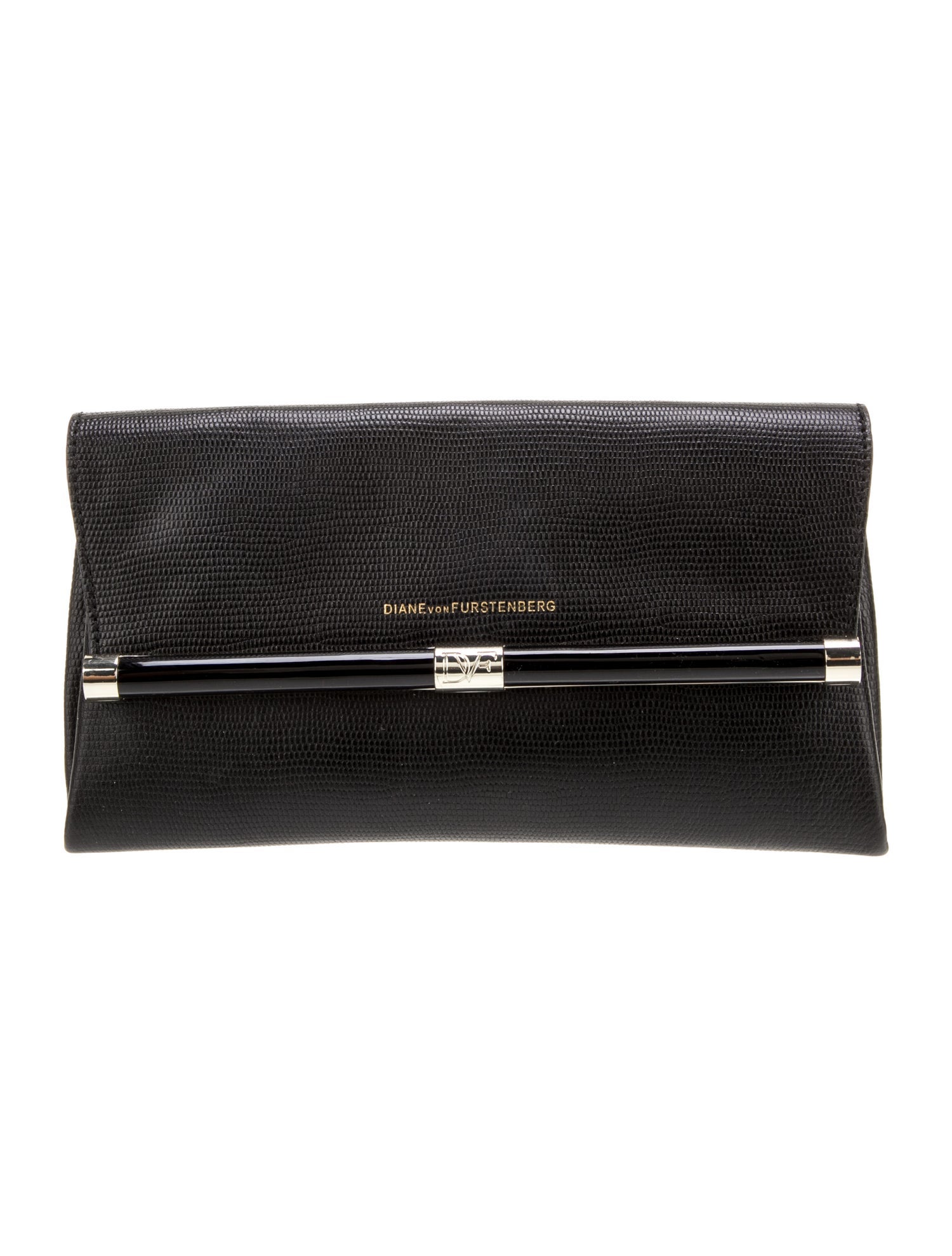 Diane von Furstenberg Leather Clutch