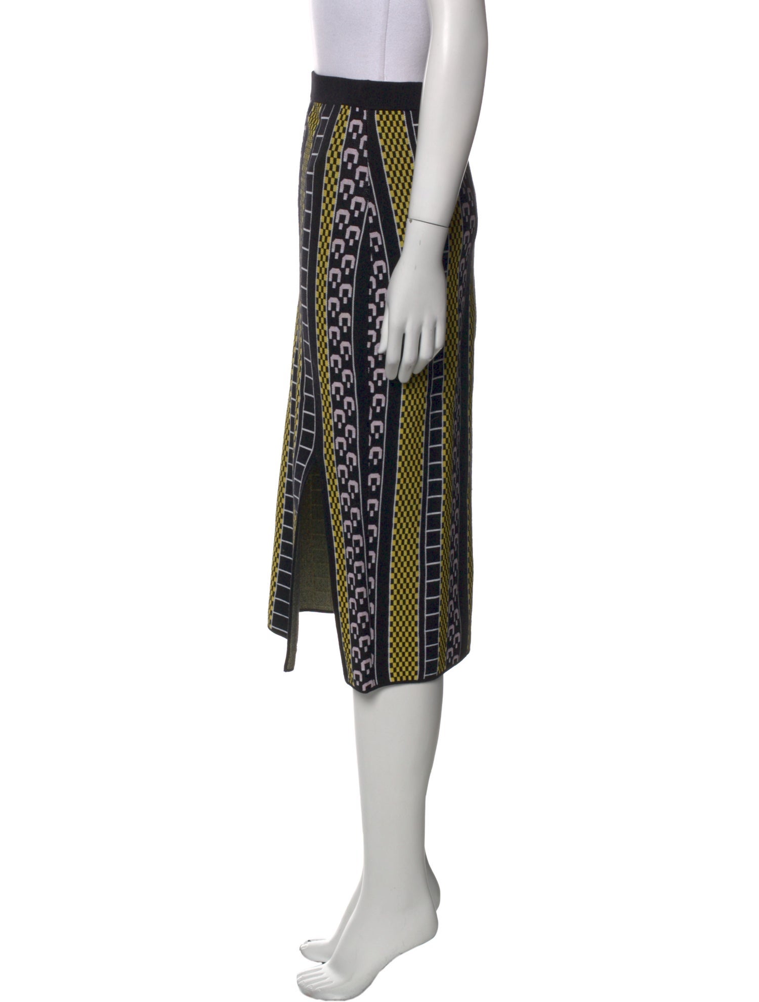 Diane von Furstenberg Printed Knee-Length Skirt