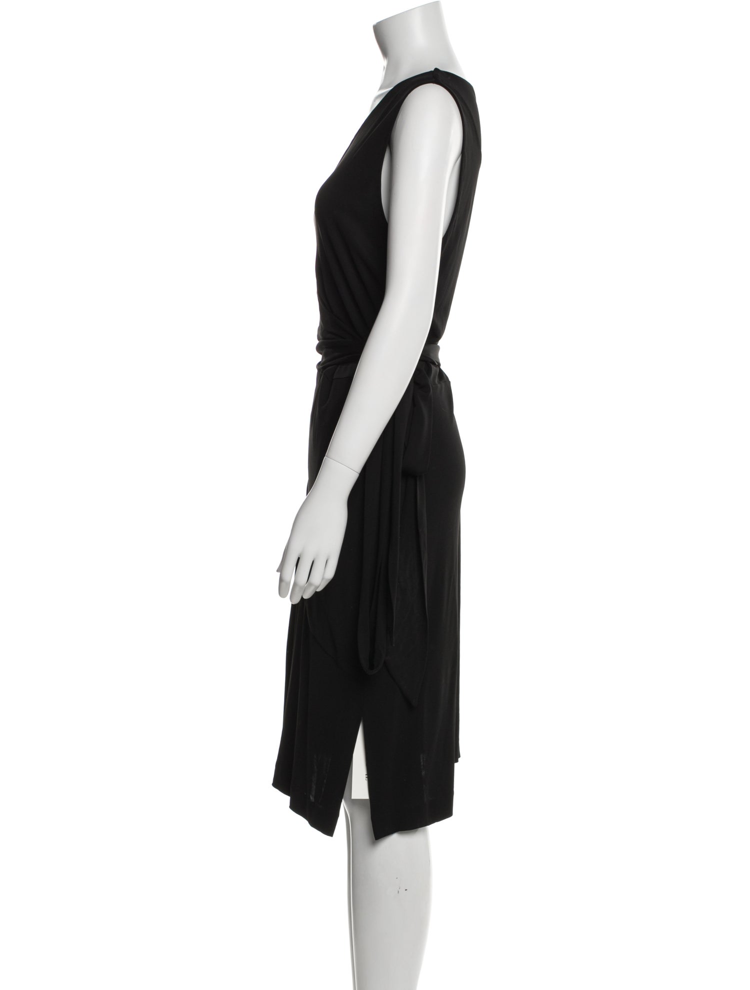 Diane von Furstenberg Bateau Neckline Knee-Length Dress