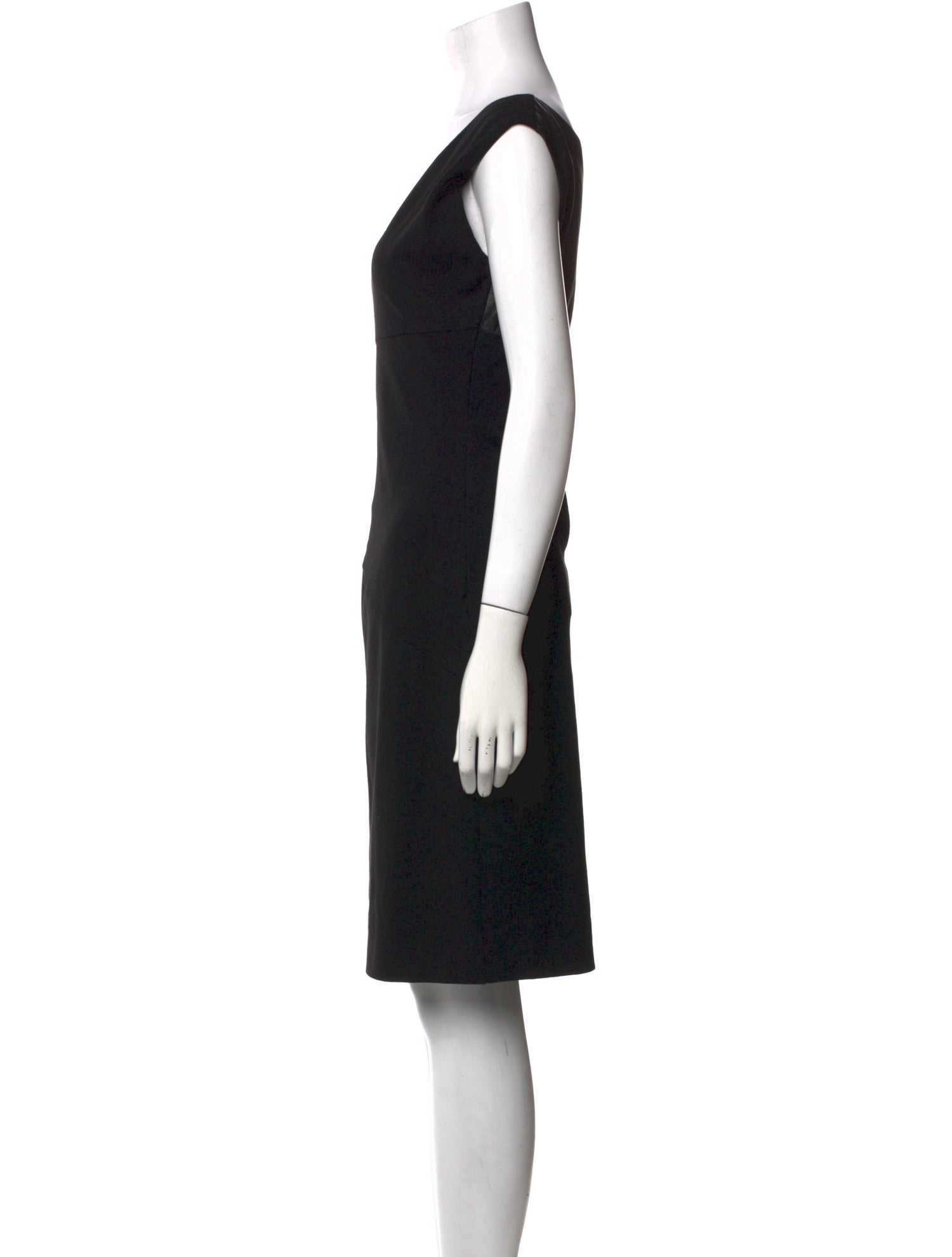 Diane von Furstenberg V-Neck Knee-Length Dress