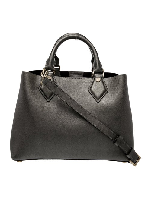 Diane von Furstenberg Saffiano Leather Top Handle Bag