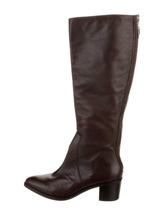 Diane von Furstenberg Leather Riding Boots