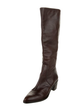 Diane von Furstenberg Leather Riding Boots