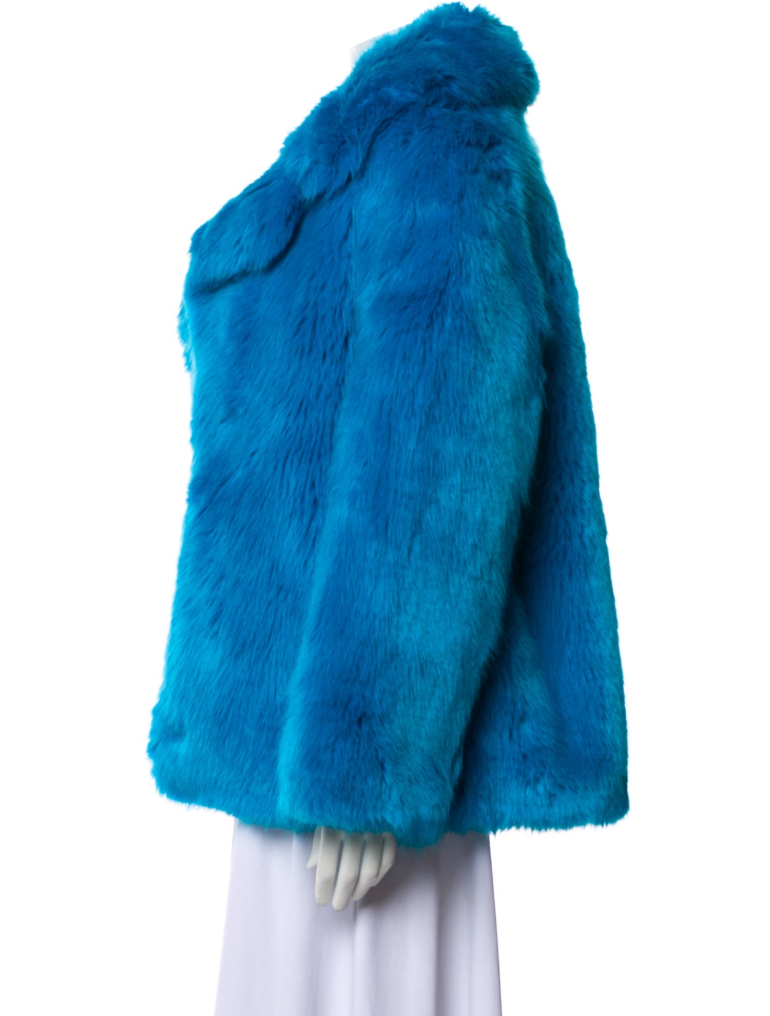 Diane von Furstenberg Faux Fur Faux Fur Jacket