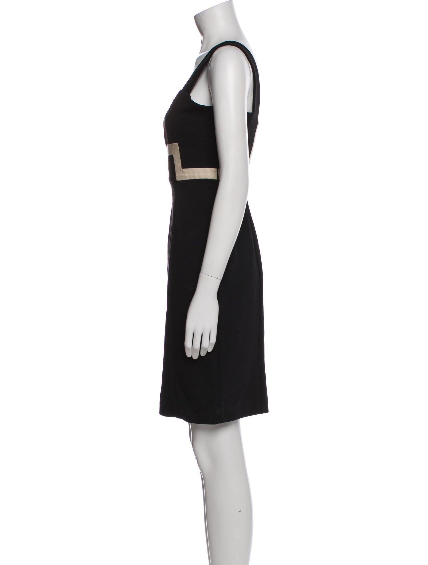 Diane von Furstenberg Square Neckline Mini Dress