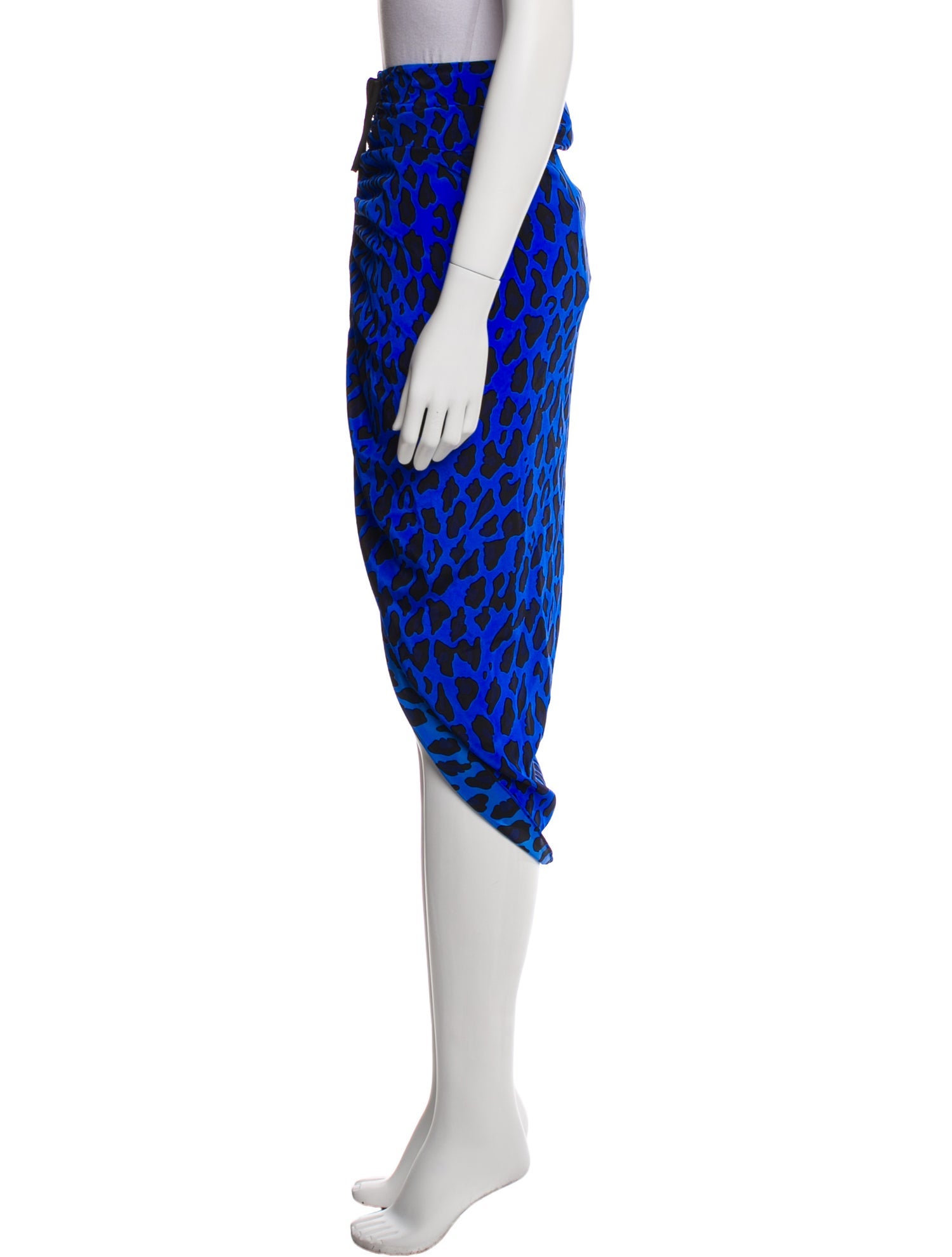 Diane von Furstenberg Silk Midi Length Skirt w/ Tags