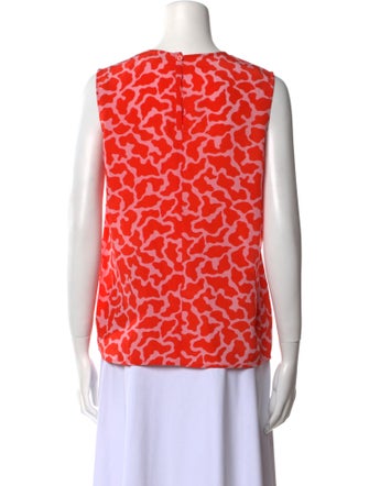 Diane von Furstenberg Silk Printed Top