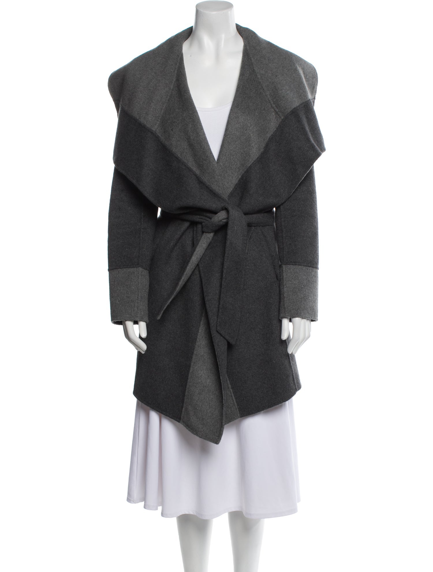 Diane von Furstenberg Wool Trench Coat