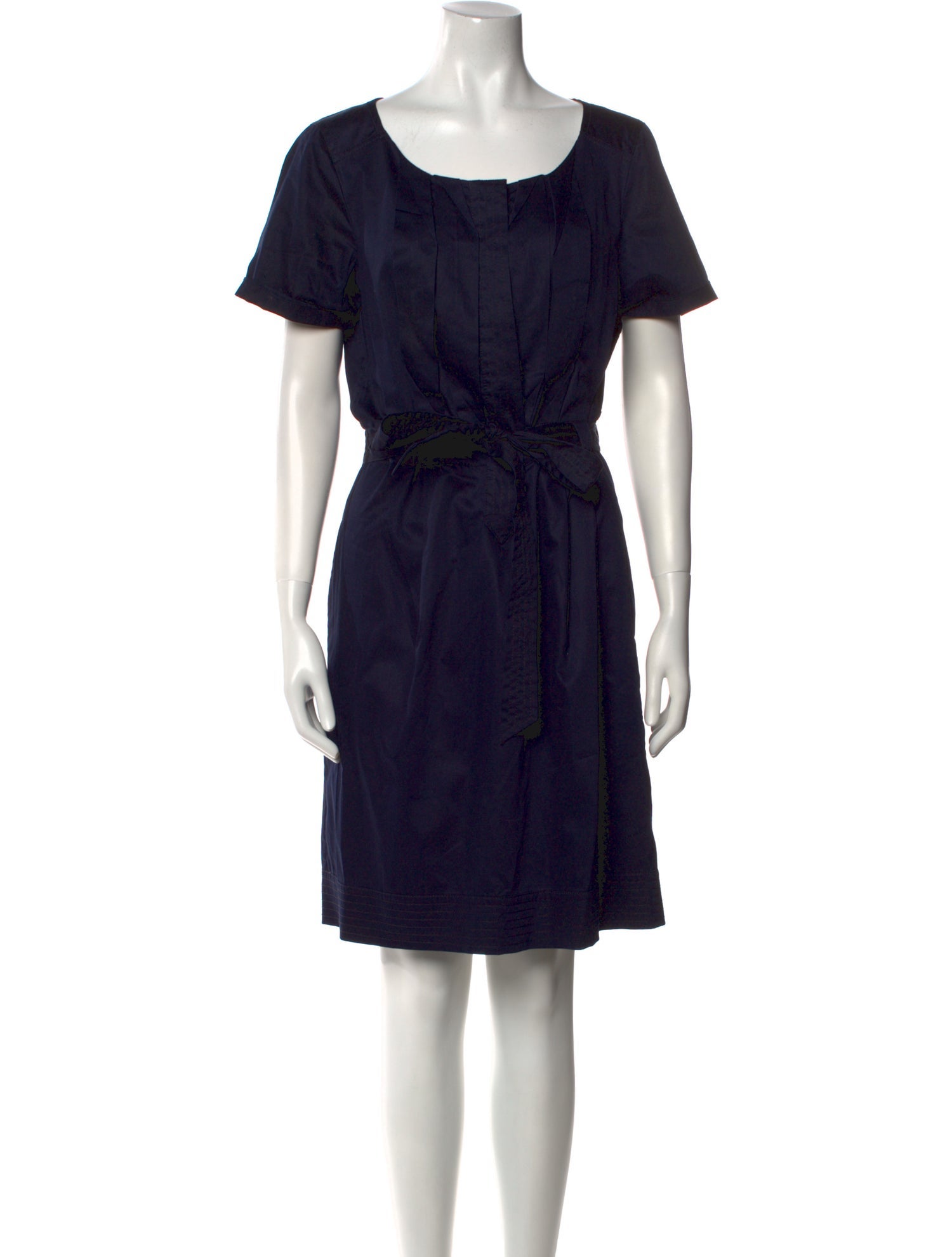 Diane von Furstenberg Scoop Neck Knee-Length Dress