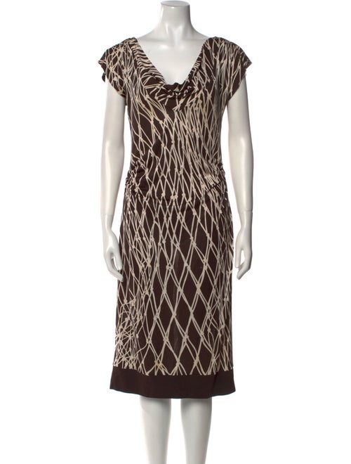 Diane von Furstenberg Silk Knee-Length Dress