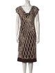 Diane von Furstenberg Silk Knee-Length Dress