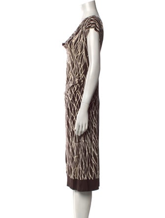 Diane von Furstenberg Silk Knee-Length Dress