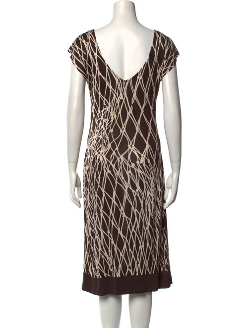 Diane von Furstenberg Silk Knee-Length Dress