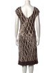 Diane von Furstenberg Silk Knee-Length Dress