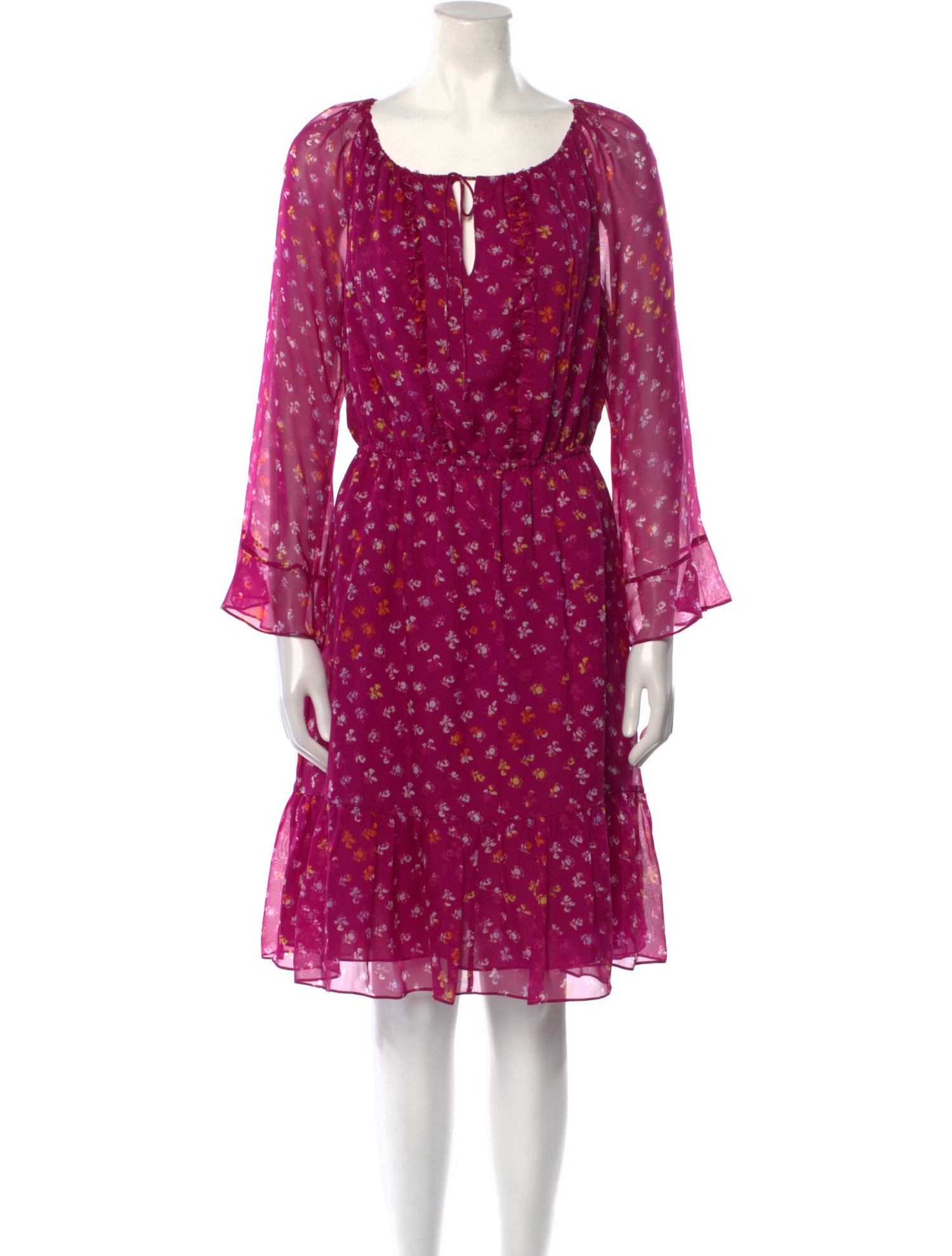 Diane von Furstenberg Silk Knee-Length Dress